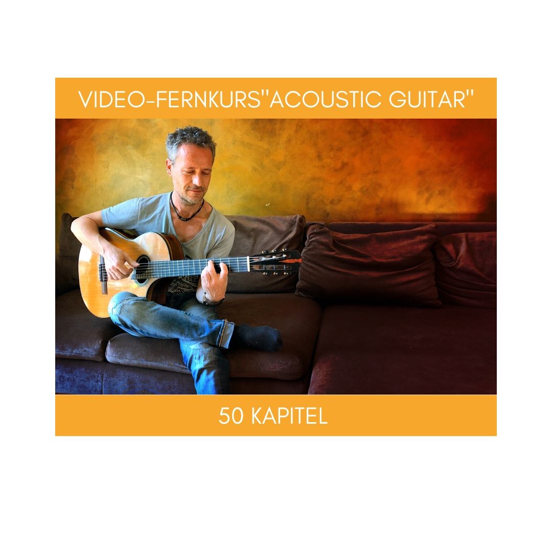 49 Kapitel Video-Fernkurs "Acoustic Guitar complete"